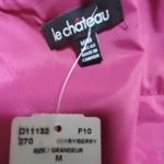 Le chateau NWT  Berry Dress with Black Flower Belt Photo 5