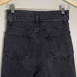 Reformation Women's Vintage Black Wash High Rise V Cut Waist Ankle Jeans Size 27 Photo 4