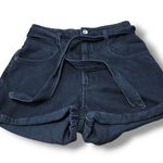 ZARA Shorts Size 10 W30" x L2" Denim Shorts Jean Shorts High Rise Shorts Cuffed Shorts Women's Photo 0