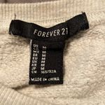 Forever 21 Novelty Cat Cropped Sweatshirt Photo 4