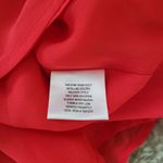 Attention  Sleeveless Cowl Neck Polyester Top Red Size Medium Photo 5