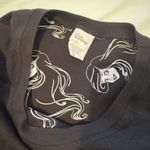 Disney  The Little Mermaid Ariel Sweatshirt Long Sleeve Black Reversible Womens M Photo 3