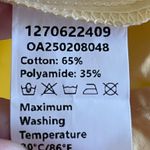 Commence Commense Button Sleeveless Collar Dress Maxi Butter Yellow NWT large Photo 5