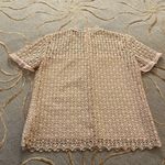 ZARA  | Lace Blouse Baby Pink XS Photo 4