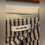 Hollister Black and White Striped Pants. Size-X-Small Photo 4