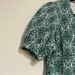 Boden Cotton Puff Sleeve Printed V Photo 2