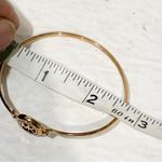 Michael Kors  Exclusive MK Logo Gold Tone Crystal Bracelet Photo 3