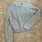 Altar'd State Gray Crew Neck Sweater Textured Knit Photo 0