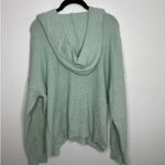Aerie  V-Neck Waffle Knit Oversized Sweater Women's Size Medium Drop Shoulder Photo 1