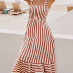 Marine layer  Selene Double Cloth Maxi Dress Photo 0
