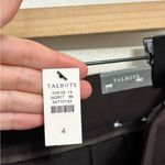 Talbots NWT Refined Bi-Stretch Straight Leg Pants in Chocolate Brown - Size 4 Photo 7