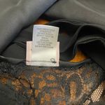 Jezebel Black Lace Satin Chemise Babydoll Top Shirley 999851 Size Large Photo 6