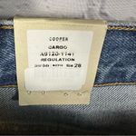 AGOLDE Cooper Cargo Utilitarian Denim Jeans High Rise Regulation Wash 28 NWT Photo 8
