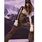 Free People NWT FP Movement x Lift Love Bibbs Timberwolf Gray Snow Large L Photo 6