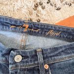 7 For All Mankind 7 FOR ALL‎ MANKIND Flynt Denim Jeans Womens SIZE 28 low rise bootcut y2k western Photo 2