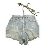 Material Girl  * distressed* Fringe hem * Denim Shorts Sz 5 NWT Photo 6