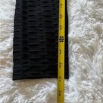 No Bo Nwt  leggings women’s‎ medium 7-9 Textured Ruched Seam black high rise Photo 9