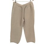 JM Collection  Womens Drawstring‎ Elastic Waist Trouser Ankle Pants Cream XL Photo 2