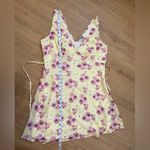 Princess Polly Floral Dress with Purple Accents Sz 10 Photo 6