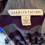 Carolyn Taylor  Striped Cardigan‎ Sweater Photo 6
