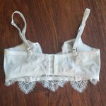 Victoria's Secret  White Floral Lace Bridal Wedding Dream Angel Pushup Bra 34D Photo 2