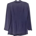 Dana Buchman  Blazer Jacket Periwinkle Purple Women's Sz  6 W/ Glass Button‎ Photo 5