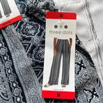 Three Dots  Pull On Pants Blue Batik New NWT Loungewear Resort Casual Medium New Photo 2