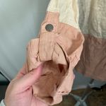 Blu Pepper Khaki and Pink Color Block Jacket Size large **missing pocket snaps** Photo 10