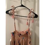 Take Pride Women's Pink Spaghetti Strap Tank Dress Flag Geometric Size XS Photo 9