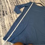 J. Jill Pure Blue Midi Dress and Green Tunic Turtle Neck Top Size Large Photo 5