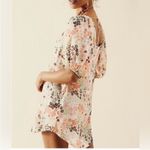 Free People FP Callie Floral Print Tunic Mini Dress in Vintage Combo XS Photo 7