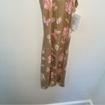 BP  Sleeveless Knit Dress in Beige Anna Floral Photo 3
