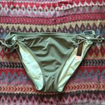 Victoria's Secret VCTORIA'S SECRET Olive Green Bikini Bottom NWT Size Large Photo 1