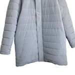 Zella  Quilted Puffer Coat Jacket Women's Size XL Gray Winter Longline NEW $169 Photo 1
