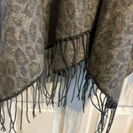 Woolrich  Gray Knit Poncho Photo 1