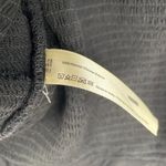 Free People  Draped One Shoulder Crop Top Black Womens Size Large Photo 4