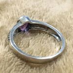 JACK JUDITH  Amethyst Marcasite Sterling 925 Ring Photo 5