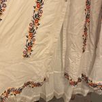 Patrons of Peace Embroidered White Skirt Photo 5