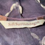 Soft Surroundings  La Jolla Mesh Ombre Shift Dress Lined EUC Size Small Photo 6