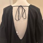 L'Academie L’Academie Revolve Black Marva Textured Mini Dress Boho Resort Beach Coastal Photo 8