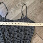 Old Navy  Sleeveless Dress Woven Black Printed Waisted Lightweight ~ Size S Photo 10