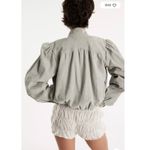 Free People Nimbus Suede Jacket - Gray - Size XS - Photo 2