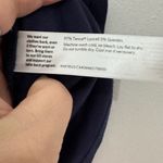 Eileen Fisher  Tencel Elbow Sleeve Navy Blue Knit Top XS‎ Photo 3