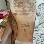 Sundance Made In Italy Leather Mules Clogs Slip On Slingback Shoes Size 40 Brown Photo 5