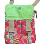 Lily bloom Red Christmas Crossbody Bag Adjustable Strap Reindeer READ Photo 3