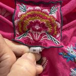 Johnny Was  Pink Floral Embroidered Tee Photo 4