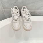 Nike  Air Force 1 ’07 One Triple White Low Size 8.5 Sneakers Shoe Photo 8