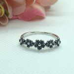 Blooming Five Flower Ring | Size 8 Silver Photo 5