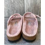 Birkenstock Arizona Shearling Sandals Desert Dust Light Rose Narrow Fit 42 Photo 4
