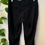 James Perse  womens Linen Pants size 1 Black Pull On unhammed Skinny Photo 4
